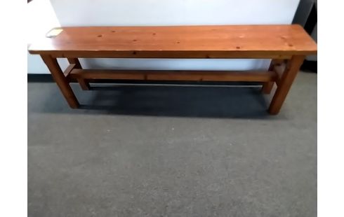 BANC En pin l140 cm