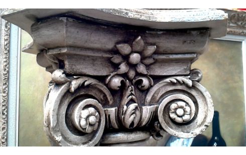 COLONNE PLATRE, , POLYCHROME A RESTAURER