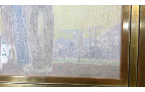 ÓLEO SOBRE TABLERO FIRMADO