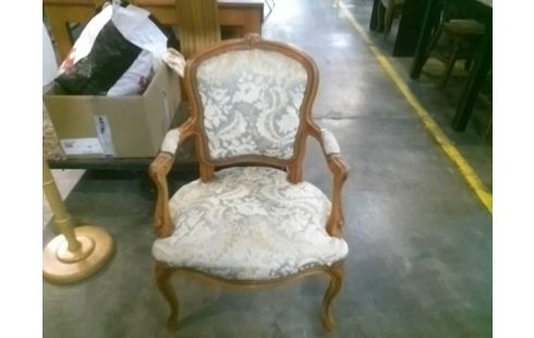 FAUTEUIL BOIS ET TISSUS