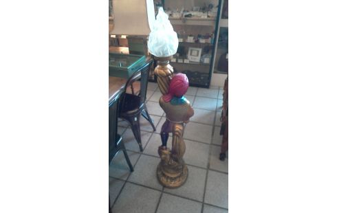 STATUETTE, , LAMPE GIPS