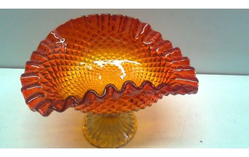 SCHAALTJE AMBERINA  GLAS