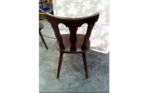 STUHL HOLZ DUNKEL VINTAGE