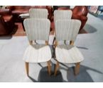 4 CHAISES VINTAGE
