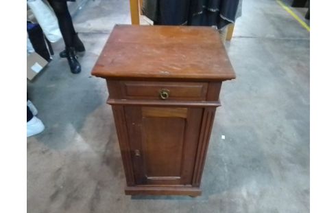 CHEVET 1 TIROIR BOIS EN L'ETAT