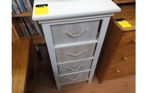 MEUBLE D'APPOINT 4T POIGNEES CORDES