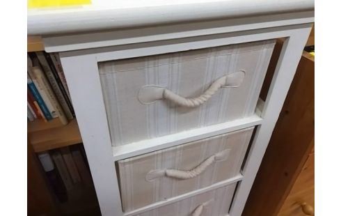 MEUBLE D'APPOINT 4T POIGNEES CORDES