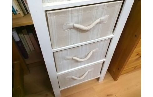 MEUBLE D'APPOINT 4T POIGNEES CORDES