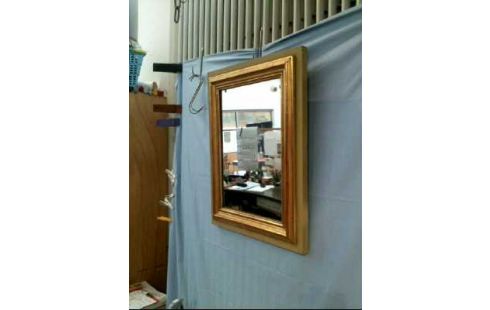 WANDSPIEGEL I.R. GOLDF. GLITTEREFFEKT