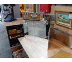 ARMOIRE PHARMACIE INOX MIROIR