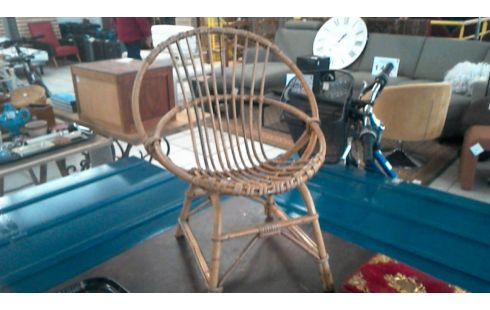 SIEGLE ENFANT ROTIN VINTAGE 1960