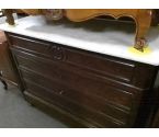 COMMODE ANCIENNE AVEC MARBRE