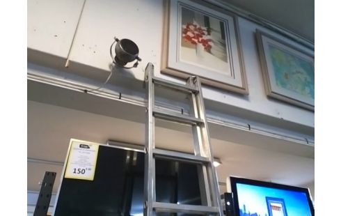 ECHELLE 2 PLANS COULISSANTE AVEC SUPPORT