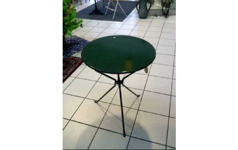 GARTENTISCH <ZANOTTA> DUNKELGRÜN KLAPPB. RDN.