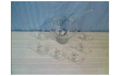 BOWLE-SERVICE 8-TLG. GLAS