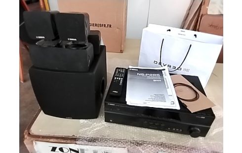 AMPLI YAMAHA RX-V367 + ENCEINTES ET CAISSON + ACC RSV