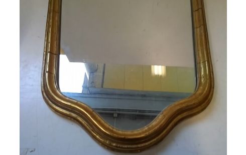MIROIR BOIS DORE (USURES)