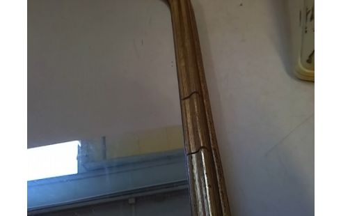 MIROIR BOIS DORE (USURES)