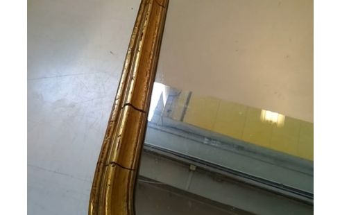 MIROIR BOIS DORE (USURES)