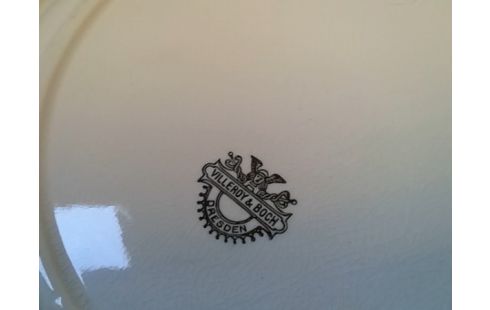 LOT DE 2 PLATS VILLEROY&BOCH