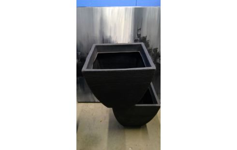 BLOEMBAKKEN GRIJS PPST.