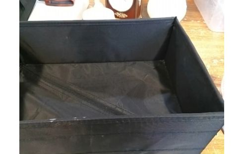 RANGEMENT TISSU NOIR