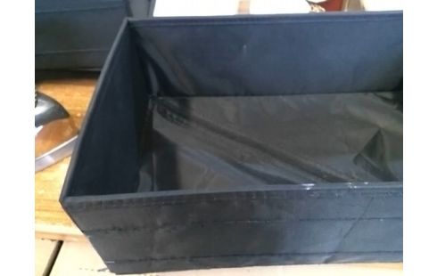 RANGEMENT TISSU NOIR