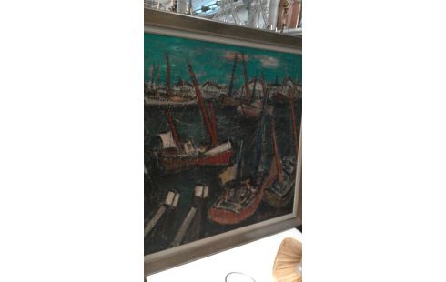 OLIEVERFSCHILDERIJ MARINE HUBERT DE VRIES