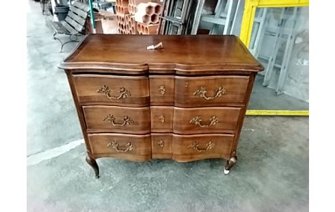 COMMODE 3 TIROIRS À RESTAURER  PIED DISPONIBLE EN ACCESSOIRE