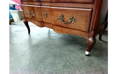 COMMODE 3 TIROIRS À RESTAURER  PIED DISPONIBLE EN ACCESSOIRE