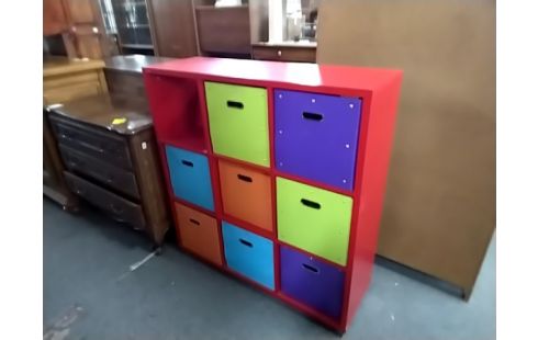 MEUBLE DE RANGEMENT 9 CASES