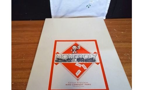 JEU DE SOCIETE MONOPOLY MIRO