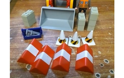 PLAYMOBIL PELLETEUSE AVEC AGGLOS