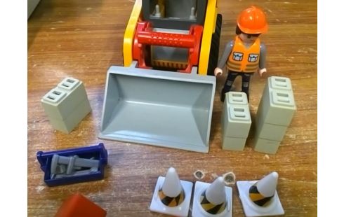 PLAYMOBIL PELLETEUSE AVEC AGGLOS