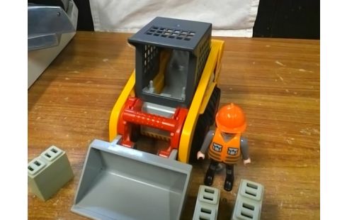 PLAYMOBIL PELLETEUSE AVEC AGGLOS