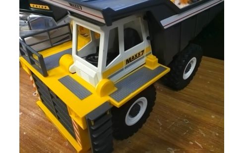 PLAYMOBIL CAMION DE CHANTIER AVEC ACCESSOIRES