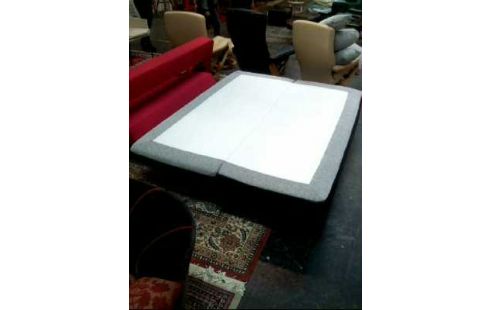 SCHLAFSOFA LEDEROP. <JOCKENHÖFER> GRAU