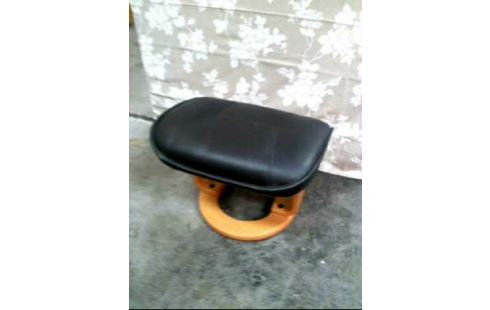 SESSEL M. HOCKER HOLZ LEDEROPTIK SCHW.