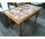 TABLE CUISINE CARRELEE 1T
