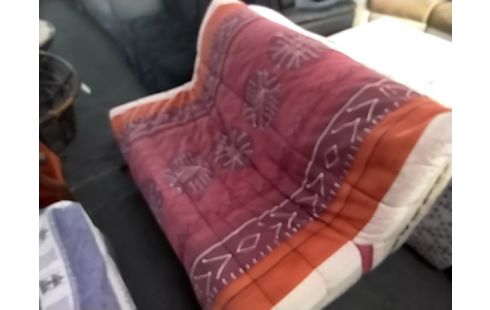 BANQUETTE BZ ROUGE/ORANGE