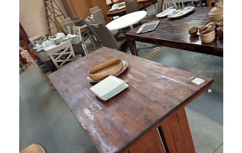 TABLE DE SALLE À MANGER BOIS EXOTIQUE
