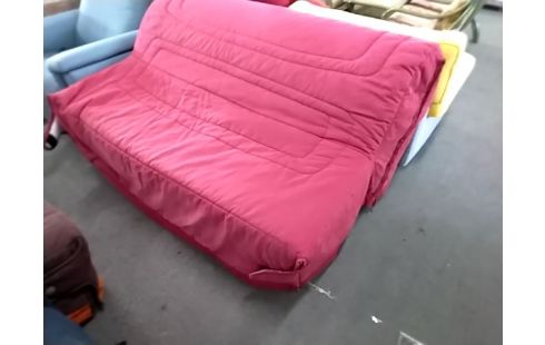 BANQUETTE BZ TISSU ROUGE