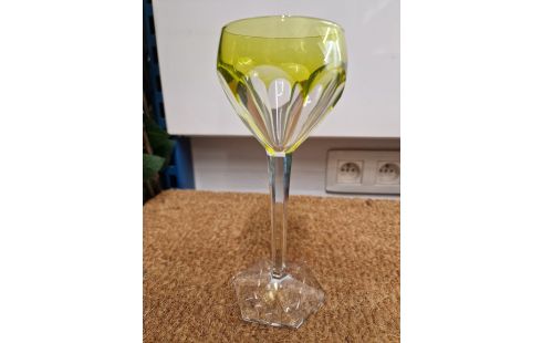 VERRES A PIED CRISTAL VSL DOUBLE TAILLE