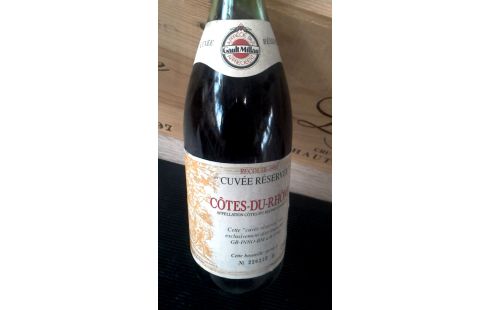 FLES WIJN 1992. GAULT MILLAU COTES-DU-RHONE