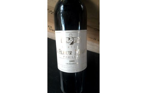 FLES WIJN 1995. CHATEAU LA FLEUR MILON