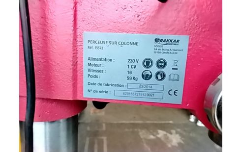 PERCEUSE A COLONNE DRAKKAR/  ACCRSV / SUPPORT FELE