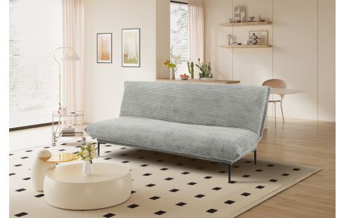 Canapé-lit 'Alisa' Corduroy Gris foncé.