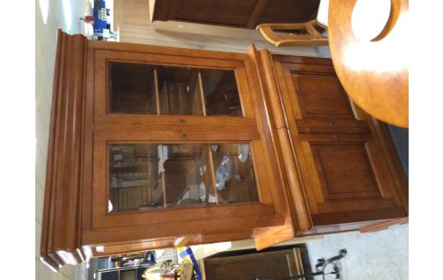 VITRINE 2 CORPS 4 PORTES 2 TIROIRS