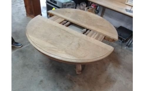 TABLE GUÉRIDON MODULABLE SANS ALLONGES