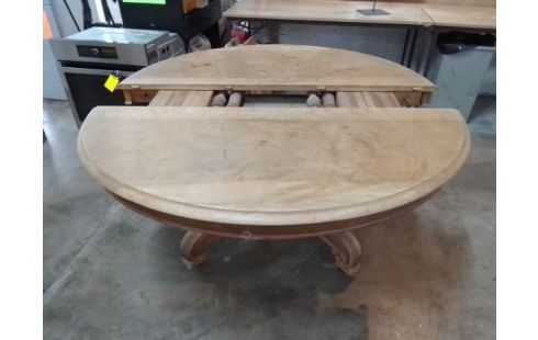 TABLE GUÉRIDON MODULABLE SANS ALLONGES